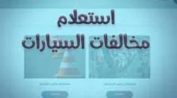 مخالفات المرور.. طريقة سهلة للاستعلام بالرقم القومي واللوحة في 2025